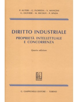 DIRITTO INDUSTRIALE ultima ed