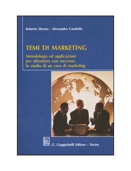 TEMI DI MARKETING metodologia ed applica