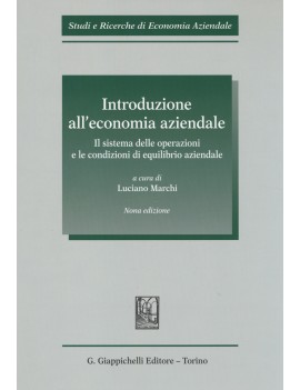 INTRODUZIONE ALL'ECONOMIA AZIENDALE