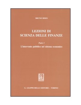 LEZIONI DI SCEINZE DELLE FINANZE