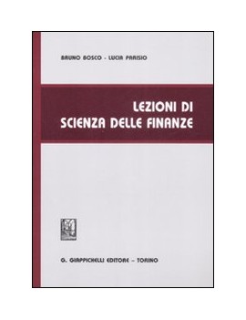 LEZIONI DI SCIENZE DELLE FINANZE