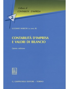 CONTABILITA' D'IMPRESA E VALORI DI BILAN