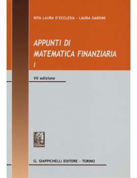 APPUNTI DI MATEMATICA FINANZIARIA 2013