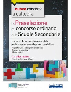 PRESELEZIONE DEL CONCORSO ORDINARIO NELL