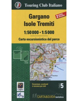 GARGANO. ISOLE TREMITI 1:50.000-1:5000.