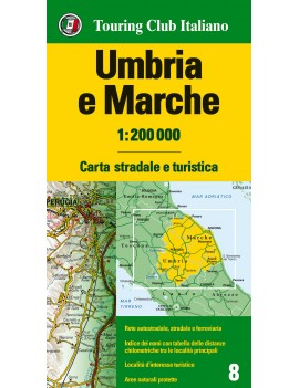 UMBRIA MARCHE 1:200.000. EDIZ. MULTILING