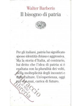 BISOGNO DI PATRIA V.E.