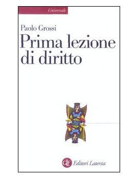 PRIMA LEZIONE DI DIRITTO