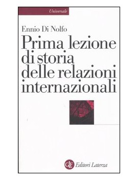 PRIMA LEZIONE DI STORIA DELLE RELAZIONI