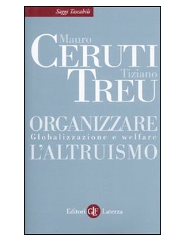 ORGANIZZARE L'ALTRUISMO