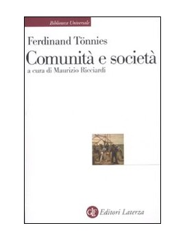 COMUNITA' E SOCIETA'