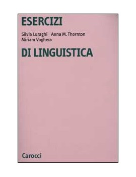 ESERCIZI DI LINGUISTICA