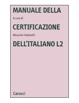 MANUALE DELLA CERTIFICAZIONE DELL'ITALIA