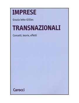 IMPRESE TRANSNAZIONALI. CONCETTI, TEORIE