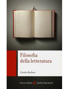 FILOSOFIA DELLA LETTERATURA