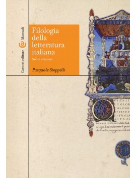 FILOLOGIA DELLA LETTERATURA ITALIANA