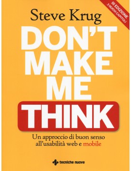 DON'T MAKE ME THINK. UN APPROCCIO DI BUO