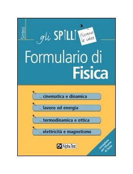 FORMULARIO DI FISICA