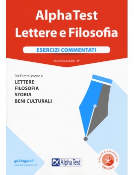 ALPHA TEST. LETTERE E FILOSOFIA. ESERCIZ