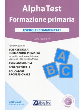 ALPHA TEST. FORMAZIONE PRIMARIA. ESERCIZ