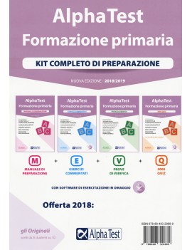 ALPHA TEST. FORMAZIONE PRIMARIA. KIT COM