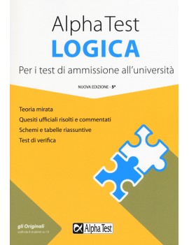 ALPHA TEST LOGICA. PER I TEST DI AMMISSI