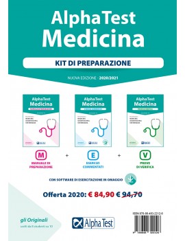 ALPHA TEST. MEDICINA. KIT DI PREPARAZION