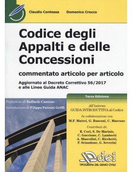 CODICE DEGLI APPALTI E DELLE CONCESSIONI