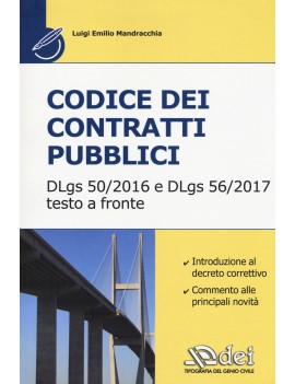 CODICE DEI CONTRATTI PUBBLICI 2017