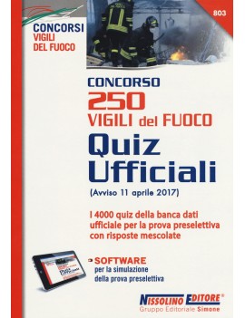 250 VIGILI DEL FUOCO 2017