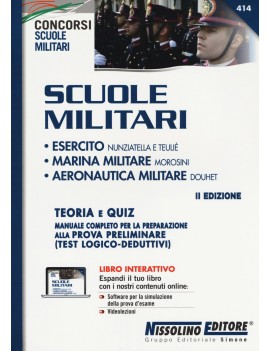 SCUOLE MILITARI esercito, marinamilitare