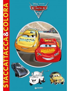 CARS 3. STACCATTACCA&COLORA. CON ADESIVI