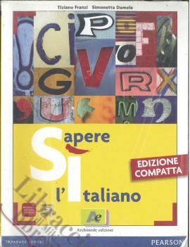 SI SAPERE L'ITALIANO ED. COMPATTA