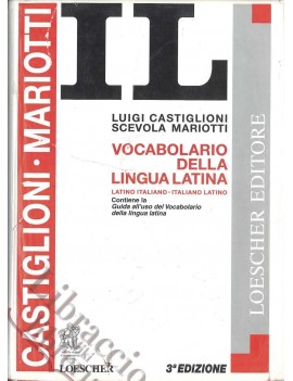 VOCABOLARIO DELLA LINGUA LATINA V.E.