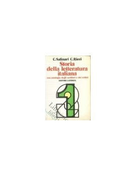 STORIA DELLA LETTERATURA ITALIANA 1