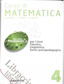 CORSO DI MATEMATICA 4