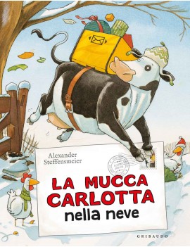 MUCCA CARLOTTA SULLA NEVE. EDIZ. A COLOR