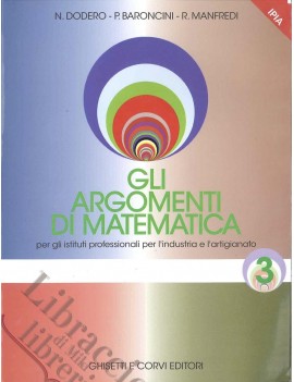 ARGOMENTI DI MATEMATICA 3