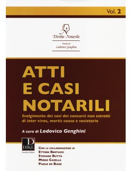 ATTI  E CASI NOTARILI