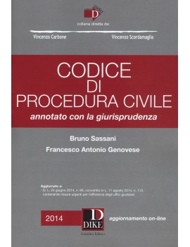 CODICE DI PROCEDURA CIVILE Annotato con