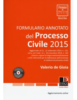 Formulario del Processo Civile 2015