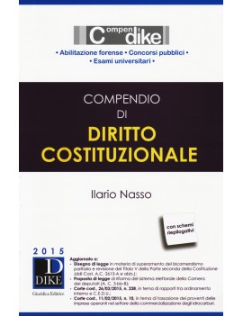 COMPENDIO DI DIRITTO COSTITUZIONALE 2015