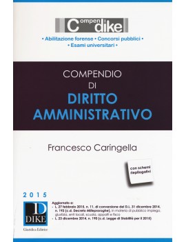 COMPENDIO DI DIRITTO AMMINISTRATIVO 2015