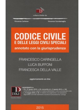 CODICE CIVILE e leggi civili speciali