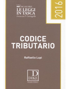 CODICE TRIBUTARIO 2016 pocket