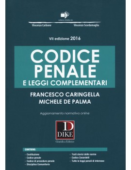 CODICE PENALE E LEGGI COMPLEMENTARI