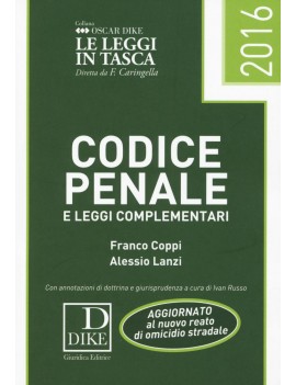 CODICE PENALE 2016