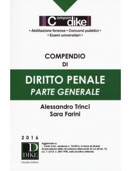 COMPENDIO DI DIRITTO PENALE PARTE GENERA