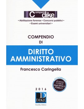 COMPENDIO DI DIRITTO AMMINISTRATIVO 2016