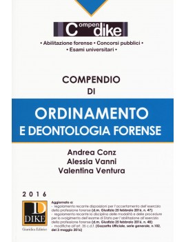 COMPENDIO DI ORDINAMENTO E DEONTOLOGIA F